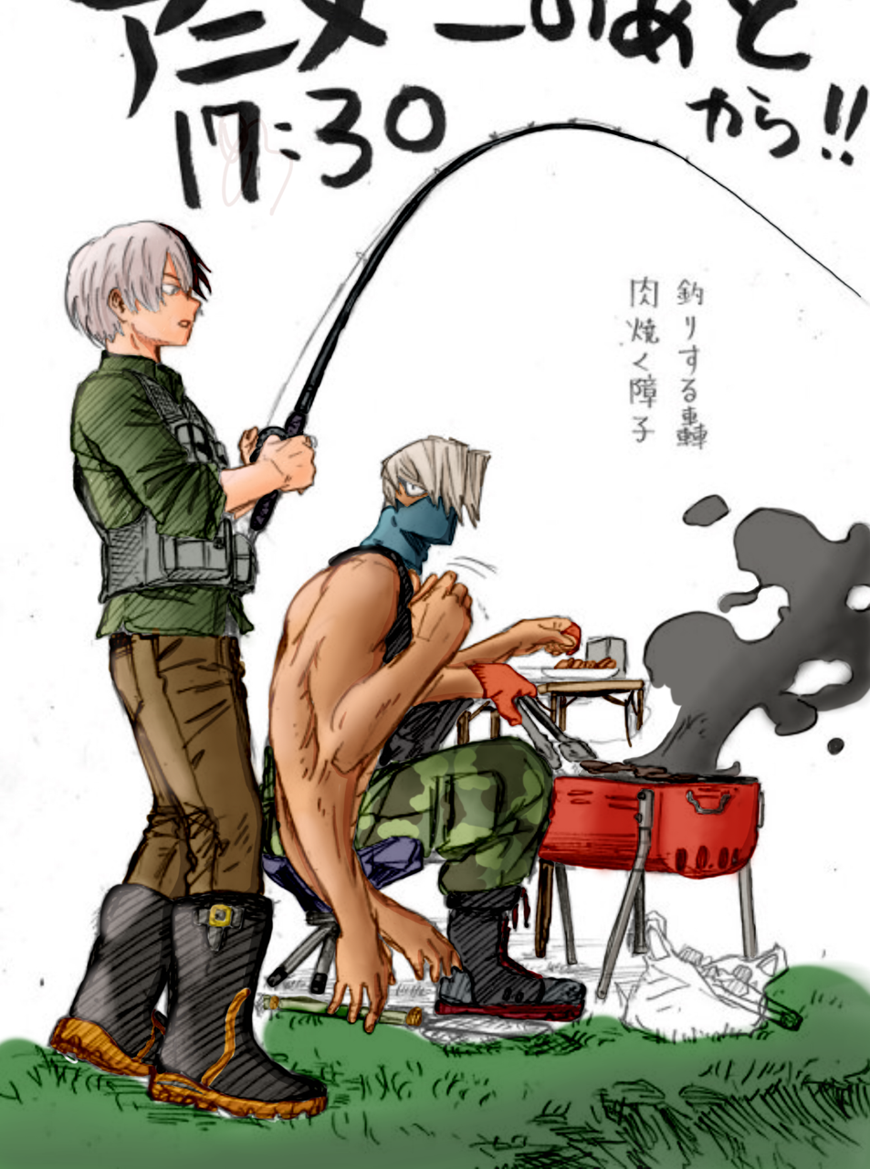 nyxs-night:  I did another manga colouring! And I’m really happy with how it turned