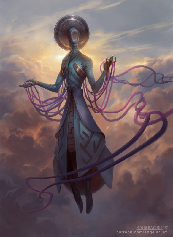 knightofleo:  Peter Mohrbacher | Angelariumuriel, angel of flamerahab, angel of