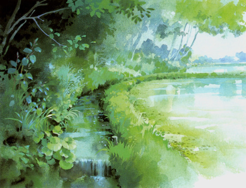 scenograph: The Art of My Neighbor Totoro (1988 art book) 