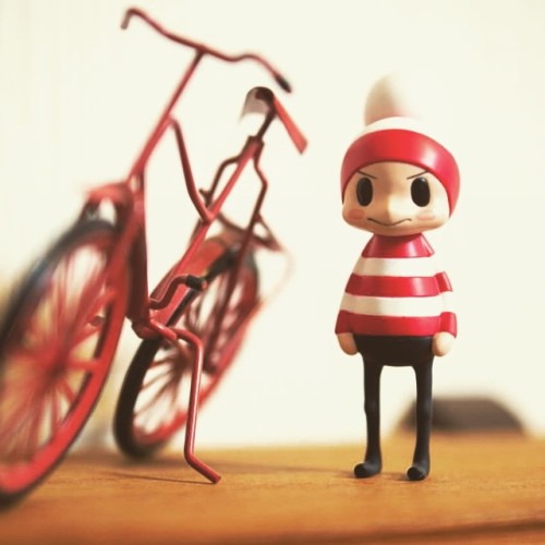 ochibi3: #ochibi #moyoco #bycicle