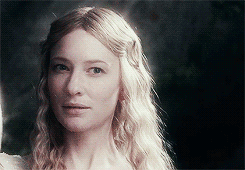boromirs:“You are wise and fearless and fair, Lady Galadriel,’ said Frodo.