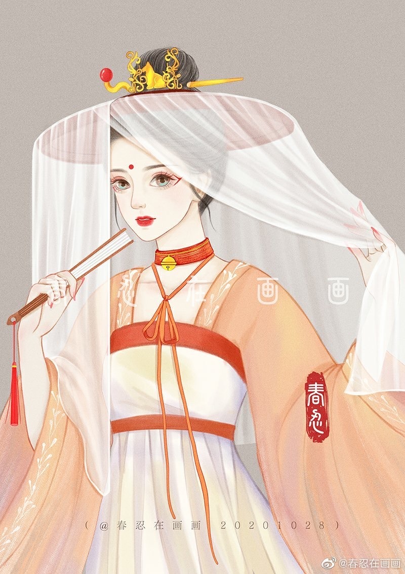 12 Zodiac Chinese Hanfu Version Diamond Painting Cartoon Cute