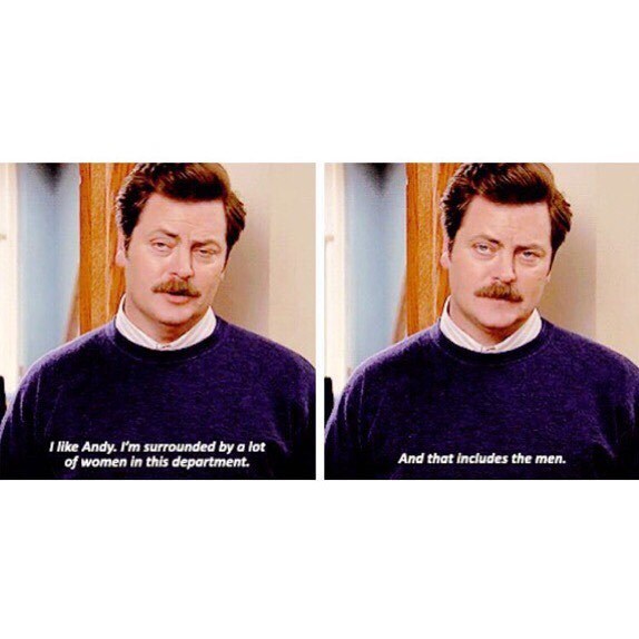 ronswansonmemes:  Parks and Recreation Merchandise: http://bit.ly/1nsXYqC