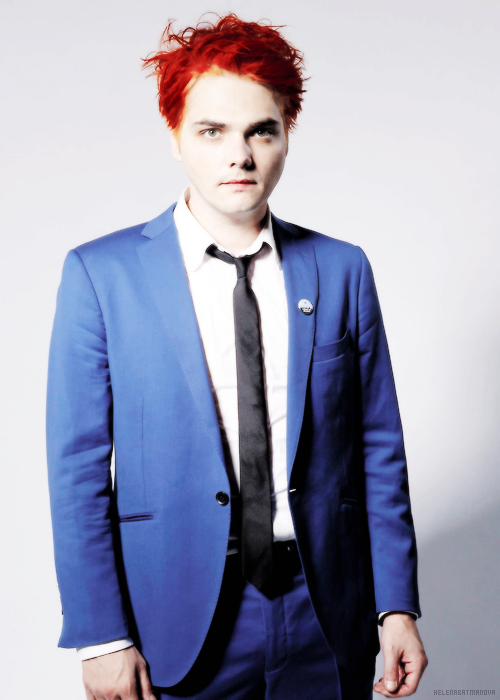 helenabatmanova:  Gerard Way in new Kerrang! issue 