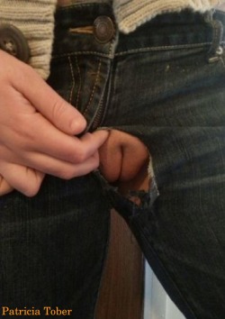nofacenohassle:  Patricia Tober - my new Jeanssubmission
