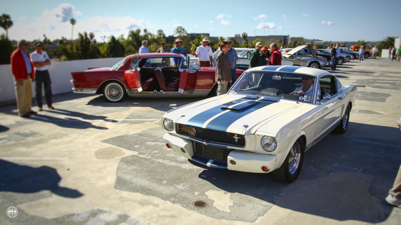 world-on-wheels:  Ford Mustang GT350 Breakfast Club LA Petersen Automotive Museum 