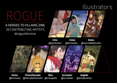 roguezine: CONTRIBUTORS LISTWe are proud to present the list of contributors who are officially part