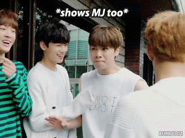 eunwooz:the story of sanha and his booger… ft. the rest of astro