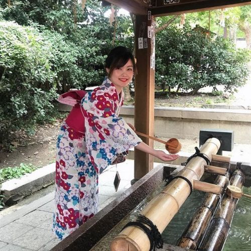 京都和服日圆满成功！#travelwithjoy #kyototravel #kimono #八坂神社 #清水寺 #nofilter (at ネストホテル京都四条烏丸)www.inst