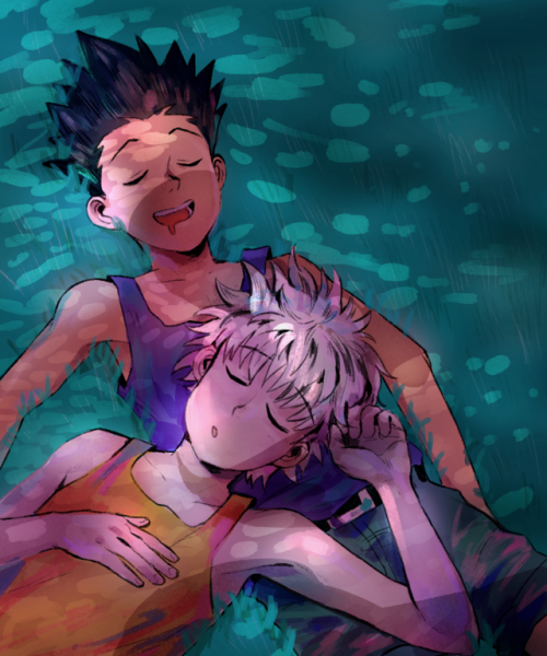 indiansummersunset:another trash doodle. . but i luv killugon