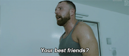 mith-gifs-wrestling:Of all the unforgettable lines in Dean Ambrose’s Chronicle, this one keeps comin