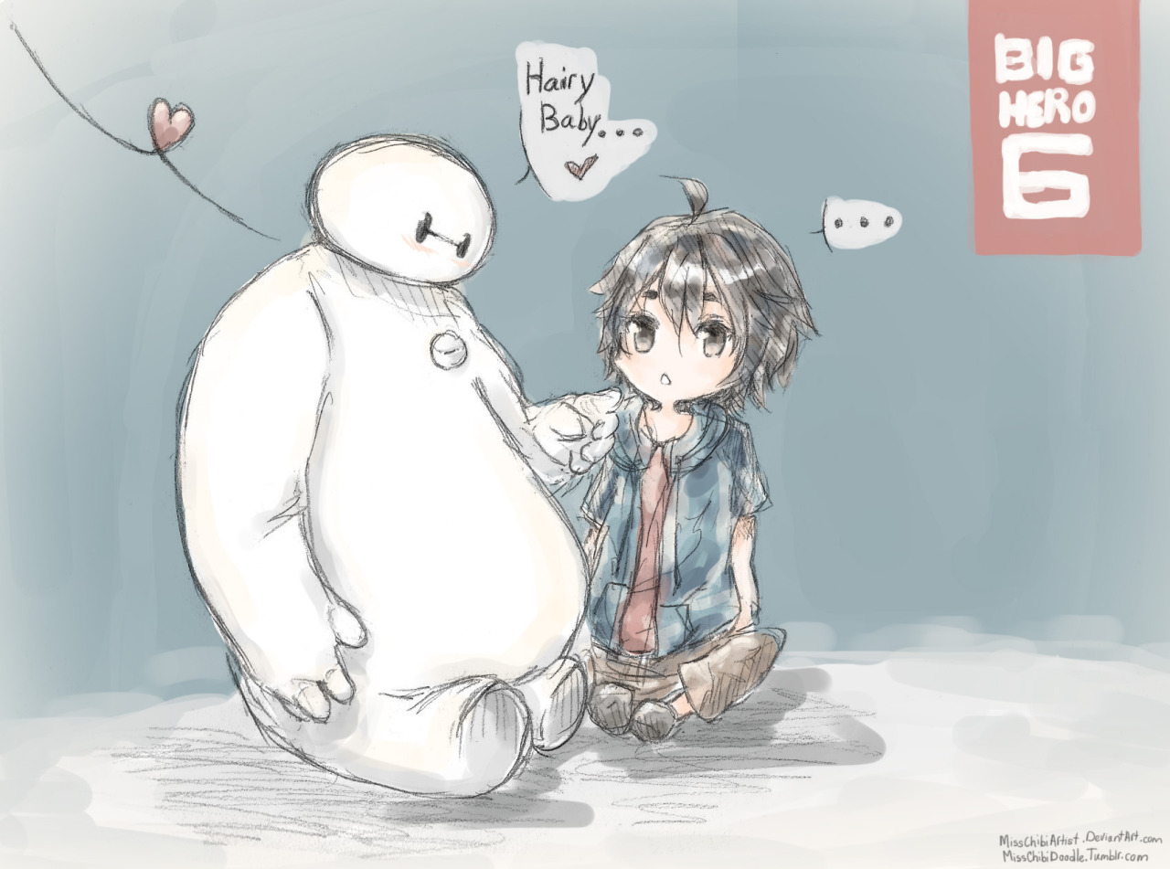 Submitted by misschibidoodle
“I can’t help myself but draw a chibi Baymax and Hiro. >o