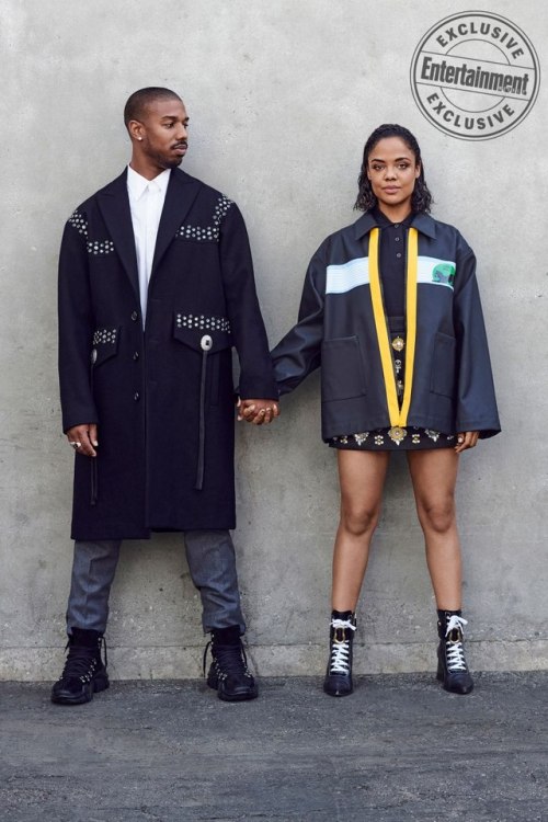 soph-okonedo:  ‘Entertainment Weekly’ (2018): Creed II stars Michael B. Jordan and Tessa Thompson  