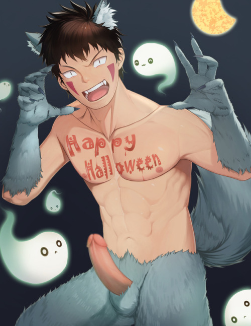 onlykiba: Halloween Kiba <3 Source By   小黑羊   