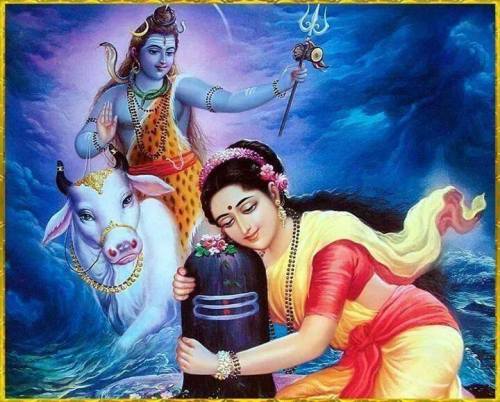 Shiva is the God of the yogis, self-controlled and celibate, while at the same time a remarkable lov