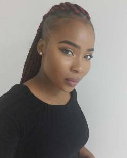 blackgrlsaremagic:  braids and makeup slay…  @ennaezaa