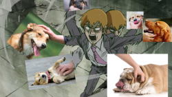 artisticazurite: The dog petting meme makes
