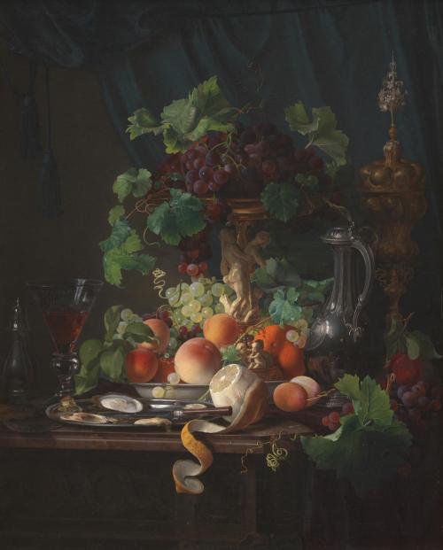 Carl Balsgaard (Dec. 24, 1812 - 1893) was a Danish artist who specialized in fruit, flower and still