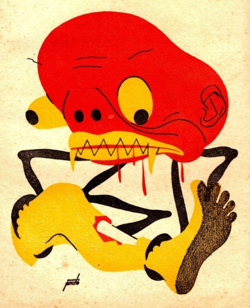 Spanish illustrator, Manolo Prieto (1912-1991).