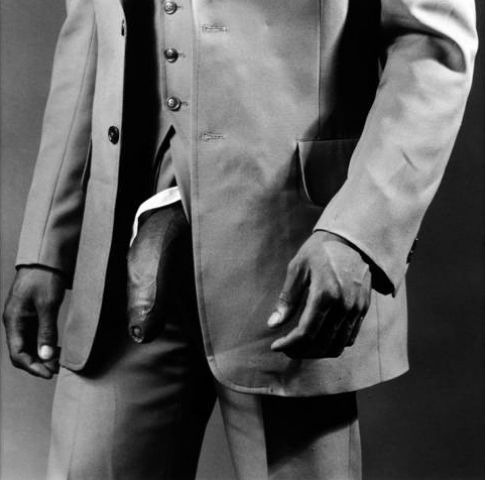Robert Mapplethorpe, &ldquo;Man in a polyester suit&rdquo;