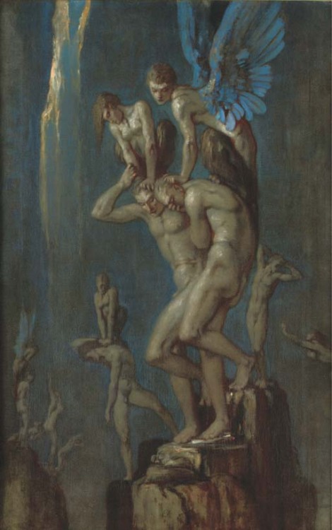 Chimeras (Chacun porte sa Chimère) Charles de Sousy Ricketts