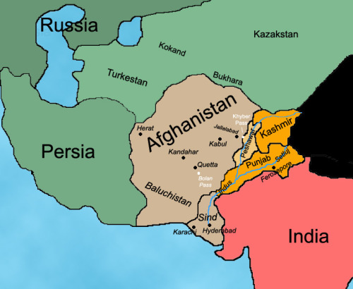 The First Anglo Afghan War, Part I — The Great GameAfghanistan has always been the crossroads 