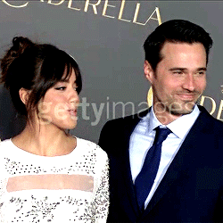 Benneton at the Cinderella Premiere (2015) [x]