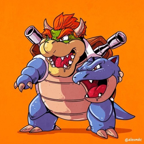 Blastoise unmasked #iconsunmasked -#parody #unmasked #similar #blastoise #bowser #rawr #waterbowser 