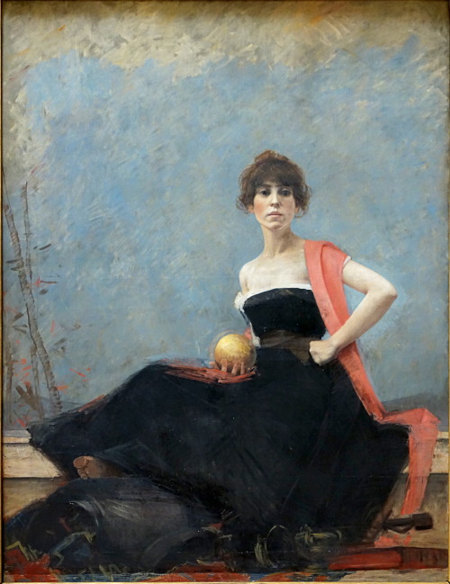 Vanité (1885). Alfred Agache (French, 1843-1915). Oil on wood. Palais des Beaux-Art