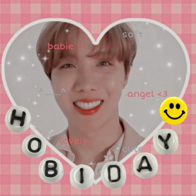 HOBI BIRTHDAY LAYOUTS
