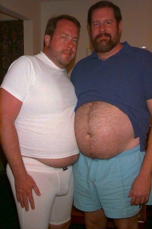 Porn fatdads:It was just the three of us for thanksgiving photos