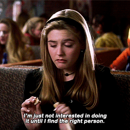 bette-davis:Clueless (1995) dir. Amy Heckerling.  I can relate.