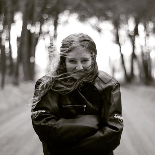 It’s kinda chilly in the forest. #adventure #smile #nature #cold #forest #wind #bikerjacket #t