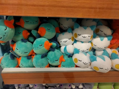 heyitspj:rewatchingpokemon:Pokemon Center, Sapporo, Japanplease don’t bother them they are sleeping