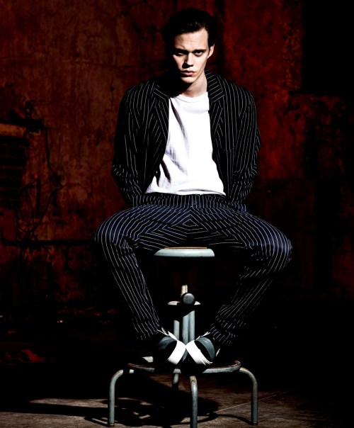 edenliaothewomb:  Bill Skarsgård, photogrpahed by Caitlin Cronenberg for Essential Homme, April/May 2015.