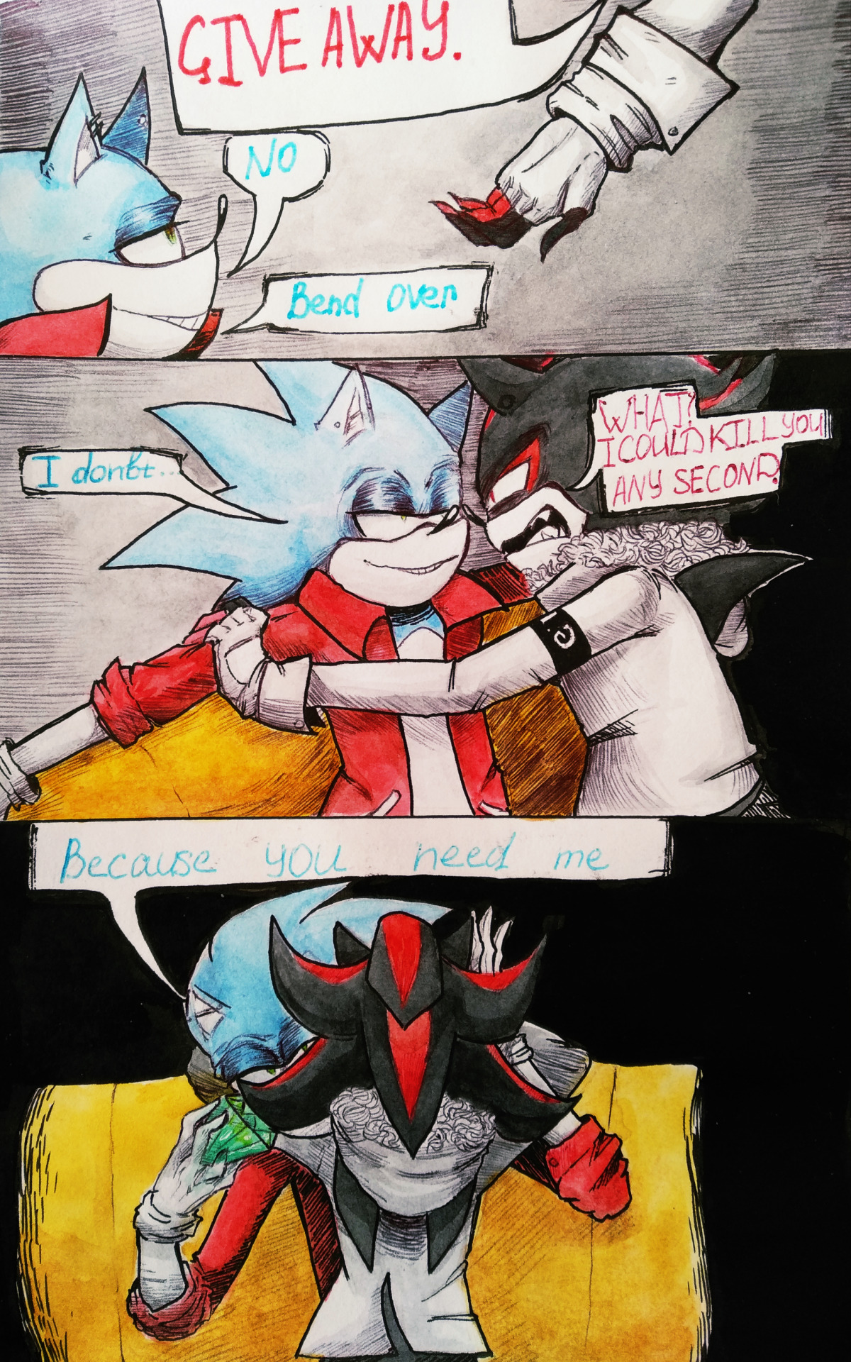 fuckin coked out on sonic — based on this post LOVE THEM rivals