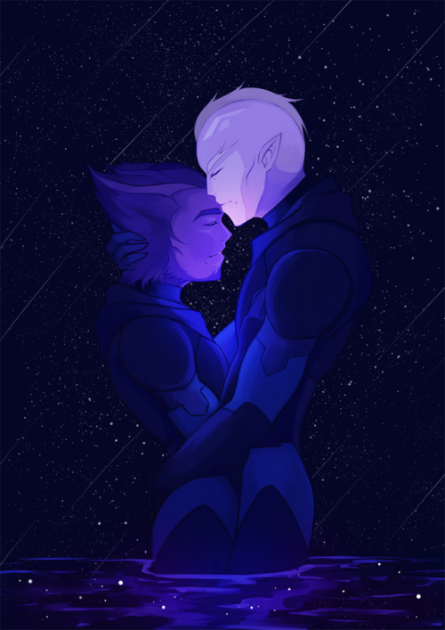meteorysh:Star lovers ✧ .｡₀:*ﾟ✲ﾟFor @sasuhinasno1fan for the Voltron Positivity Exchange!Thank you @