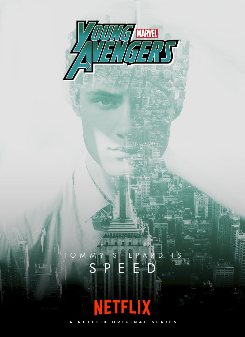 starkroqers:  netflix originals series: young avengers (click for full size)  Founded