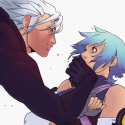 malefishe:  For the Xemnas + Aqua prompt.