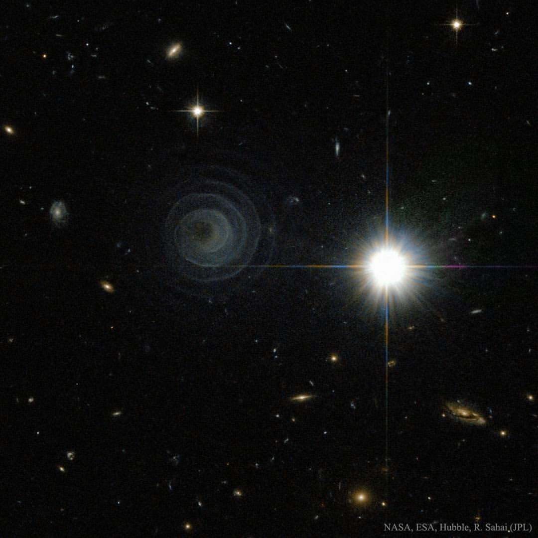 The Extraordinary Spiral in LL Pegasi #nasa #apod #esa #jpl #hubble #llpegasi #afgl3068