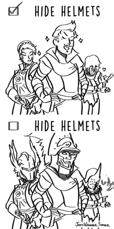 jodywegner:The problem with helmets in Dragon Age….