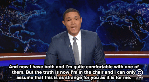 micdotcom:  Watch: Trevor Noah proved in his first Daily Show that he may be even