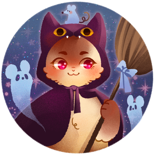 witch cat icon i made to match with my girlfriend!!!(please do not use them!!!!!!! they are only for