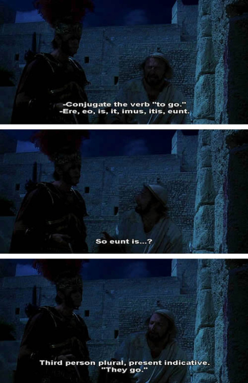 nathanielthecurious:fantasticfilmflubber:aswiftfooted:Monty Python’s Life of Brian (1979).High