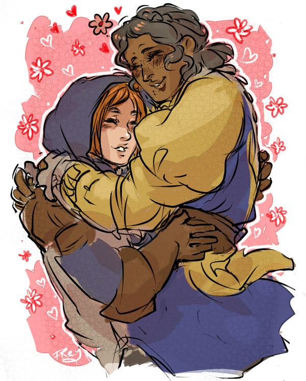 aurafluestern:  Last doodle for today. ♥