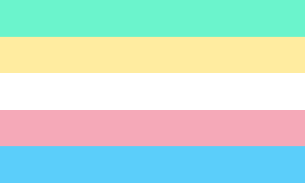 neoprontrans: a term for anyone who both identifies as trans (binary or nonbinary) and uses neopronounsneopronominal: a term for those who use neopronounsneoprontrans flag was requested by anon! the first flag is five stripes like both the neopronoun...