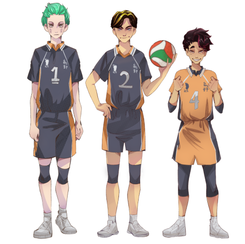 kururu418:I told you I’ve been heavy into Haikyuu… there’s no other reason for this commission than 