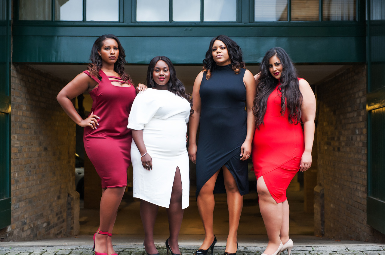 athickgirlscloset:  Nubian Skin launches their curve hosiery line! Nubian Skin is