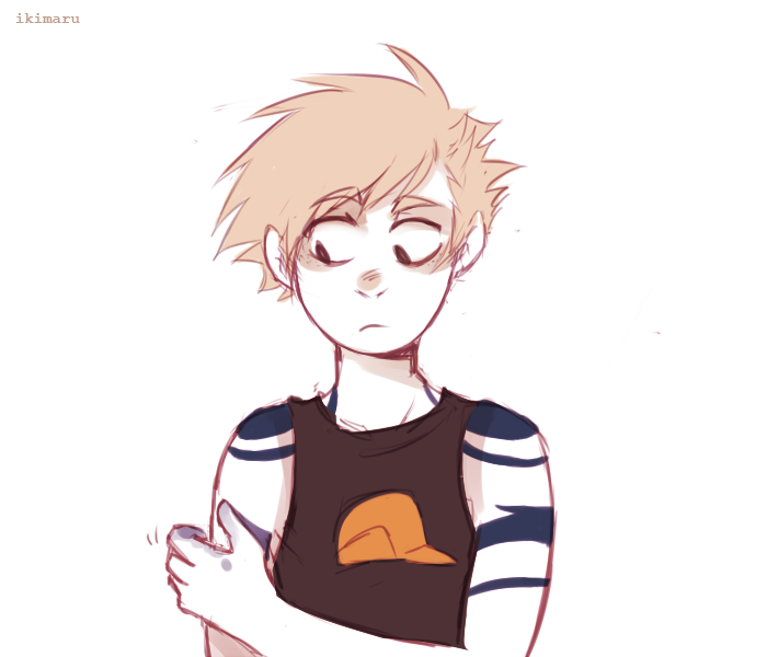 what if Dirk when he was little pretended to be Kamina sometimes and went shouting