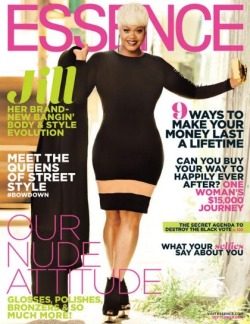 yowhatsdaword:  The beautiful Jill Scott covers the September issue of Essence Magazine! 